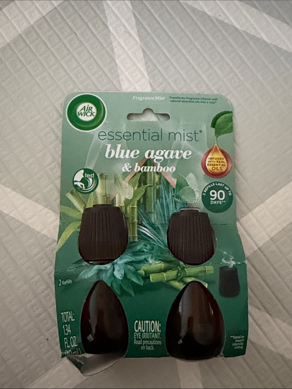 Air Wick Essential Mist Blue Agave & Bamboo Refill - Green